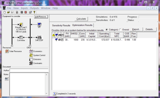 24hrs batery storage model