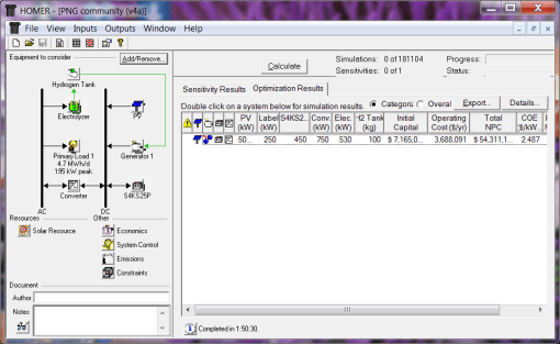 Battery 10hrs and Hydrogen 17hrs autonomy
