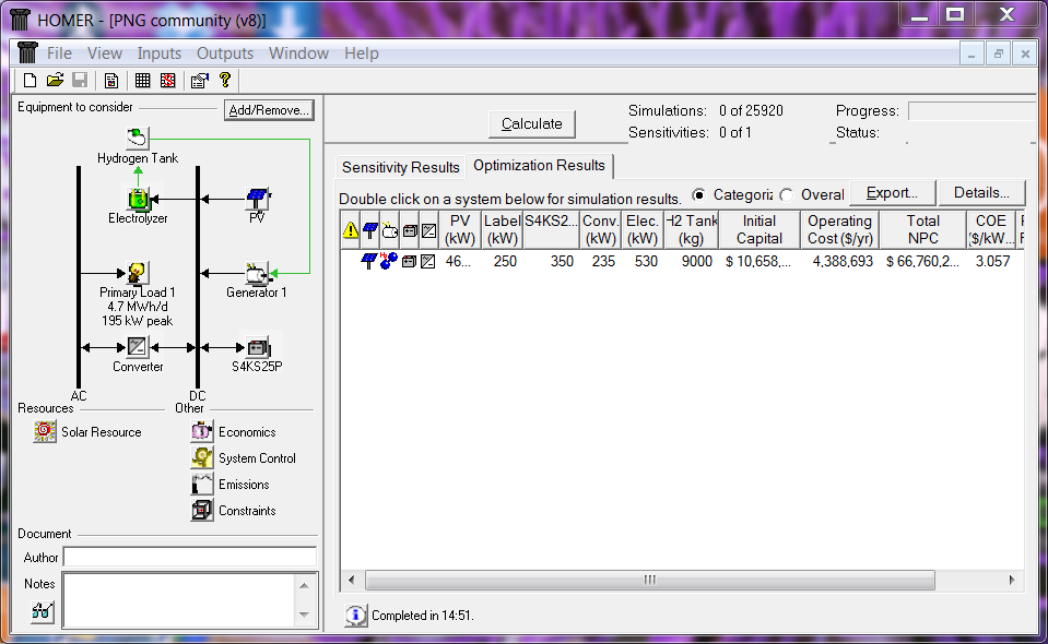 Battery 8hrs and Hydrogen 2 months autonomy